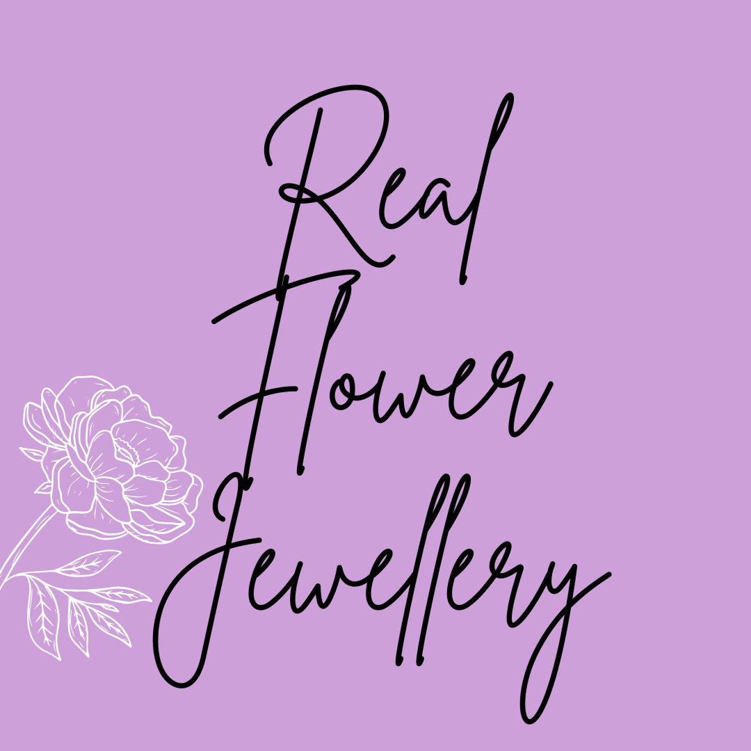 Real flower jewellery handmade in wales