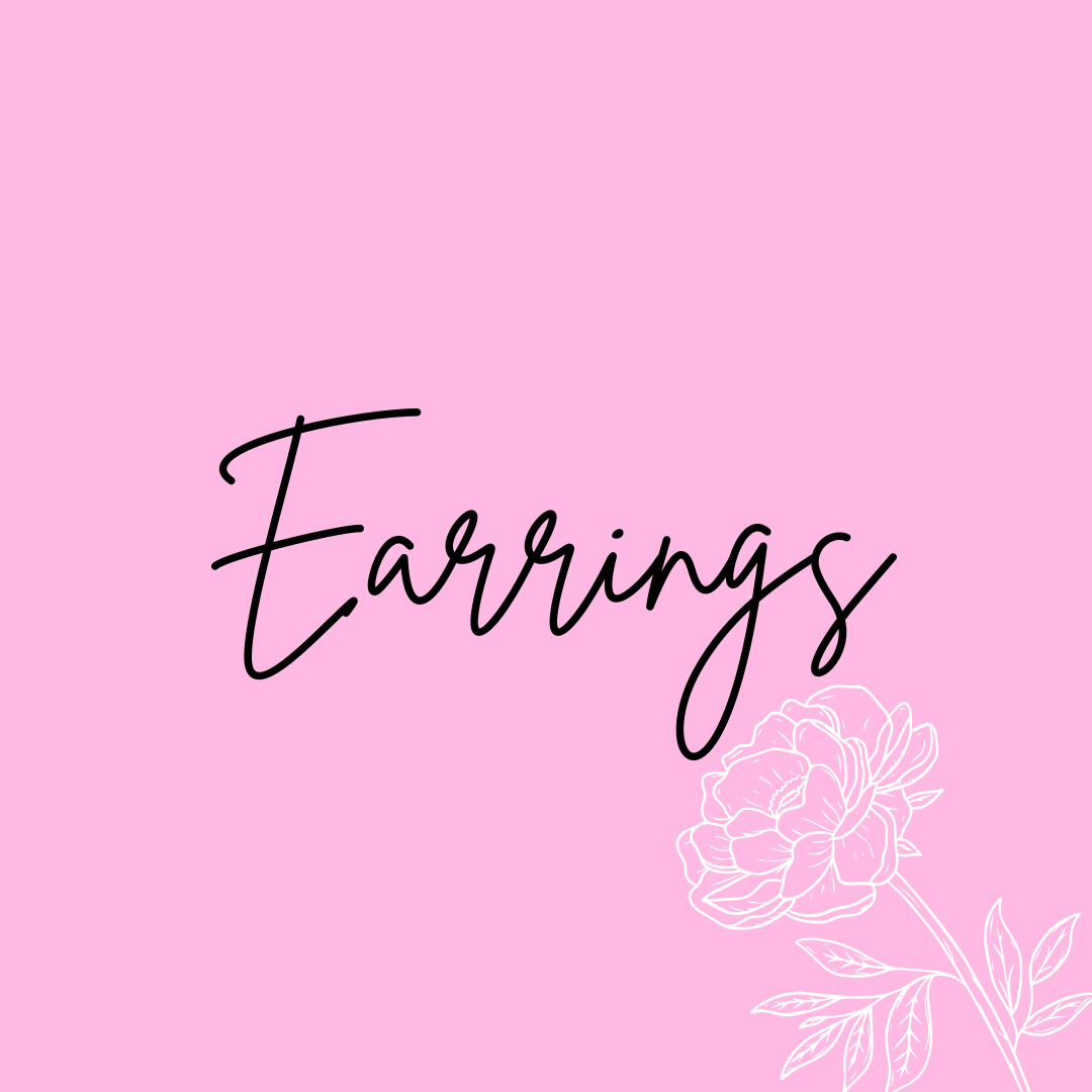 Handmade earrings made in wales